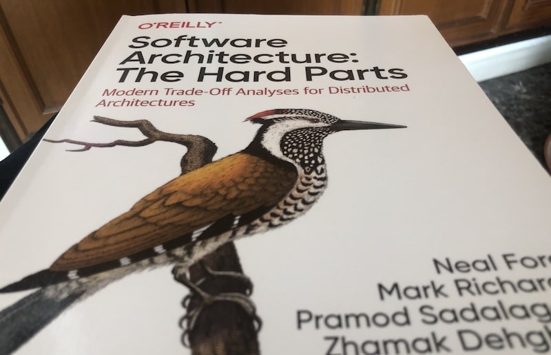 Software Architecture: The Hard Parts book cover